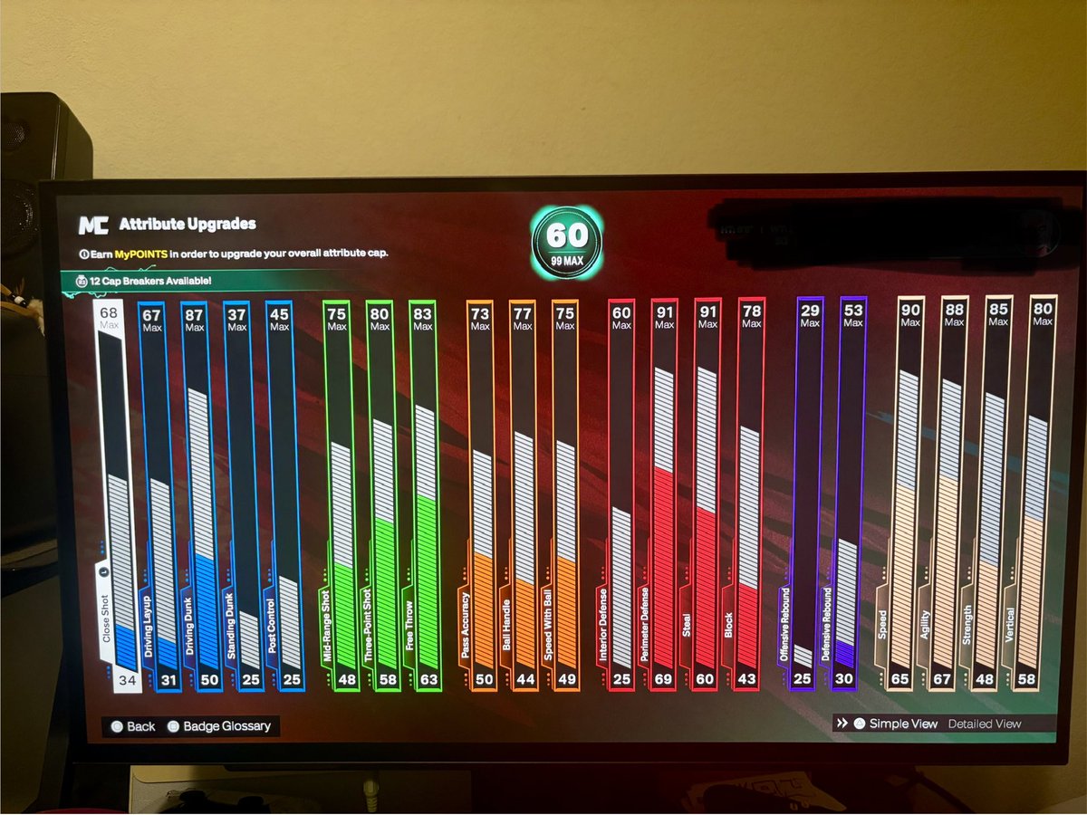 kingdaze2009's tweet image. Calling all #lockdowns on @NBA2K #2k26 #2KCommunity what’s the next move? I definitely want to go 93 speed because for sure , build is 6’6