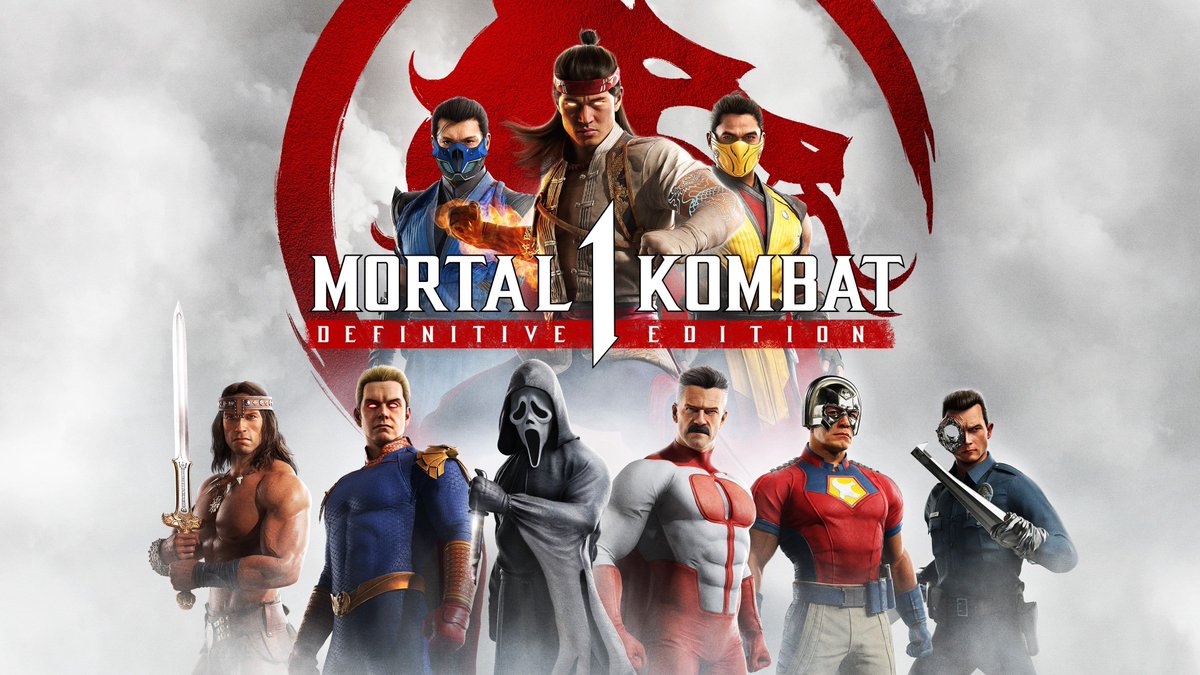Wario64's tweet photo. Mortal Kombat 1 Definitive Edition (Steam) is $17.95 on Fanatical w/ code OMENVIP https://t.co/NIPl2siDVM 
$20.99 US PSN https://t.co/QMnBCtFG9h https://t.co/qNJAZPwqIL