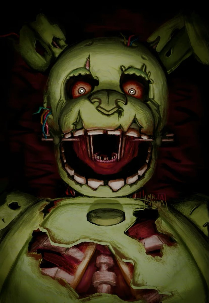 SrLasagno's tweet photo. I forgot to post this here

#Springtrap #fnaffanart https://t.co/0TBAOSPW7U