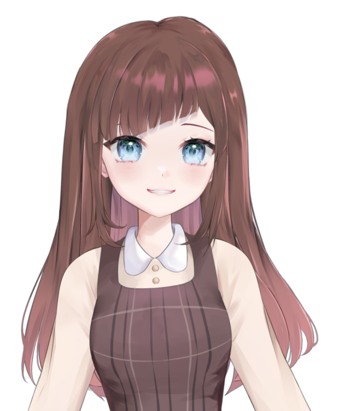 SuperAmyyVT's tweet photo. This is the first customizable model I've seen that has slanted bangs and I can't believe how close it is to my original model omfg

Thank you for including us! 😭💛

My WIP so far c: #prismcustomizablevtuber

This model is so beautiful 🥹 https://t.co/SYtxF85zi6