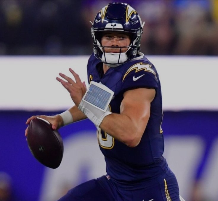 Justin Herbert 

Passing tds (2nd)
Passing yds (2nd)

Down to 3rd RB.

Herbert 10 yds away from being the leading rusher on his team

2 bad throw ints all year. 
His 2 fumbles were in 1 game and were bad exchanges between RB and WR. 

Down to 7th OT. 

Only team with 4 guys with