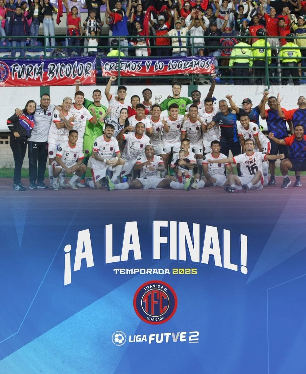 Carta_Deportiva's tweet image. #2da ⚽ 🇻🇪

@tfcguanare 🔴🔵

Con el empate a 2 goles el equipo de guanares consigue su boleto a la final de la 2da división de la liga #Futve