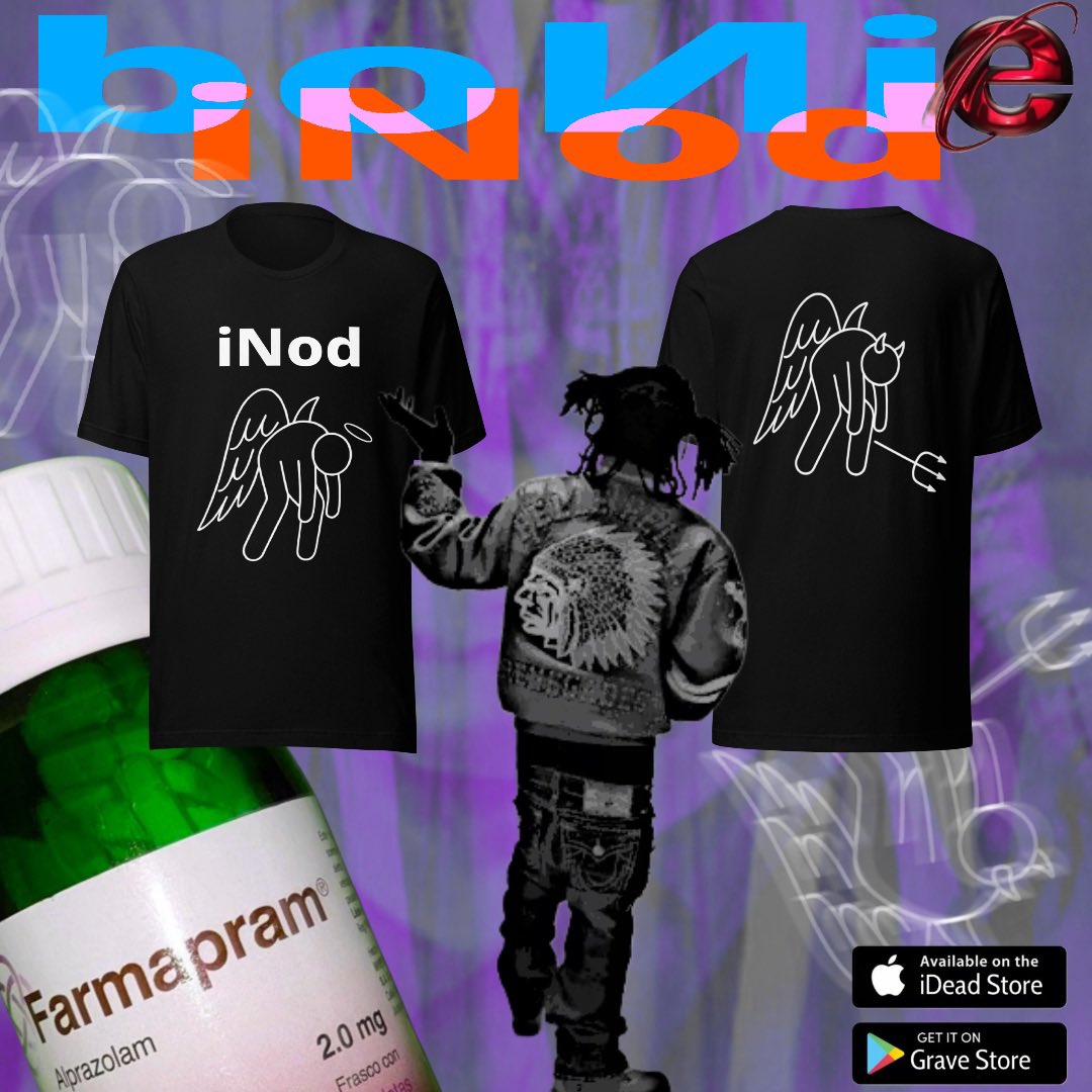 _OKAGE's tweet image. iNod Shirts Out Now 

s1l3ntcurs3.bigcartel.com