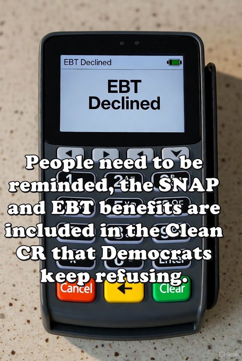 TxJLRJR's tweet photo. @RepMcGovern Senate Democrats made infamy voting 13x straight last month to terminate funding for food assistance and other federal spending. Wrong side of history for the Shumer shutdown. https://t.co/SGVQXdwo1K