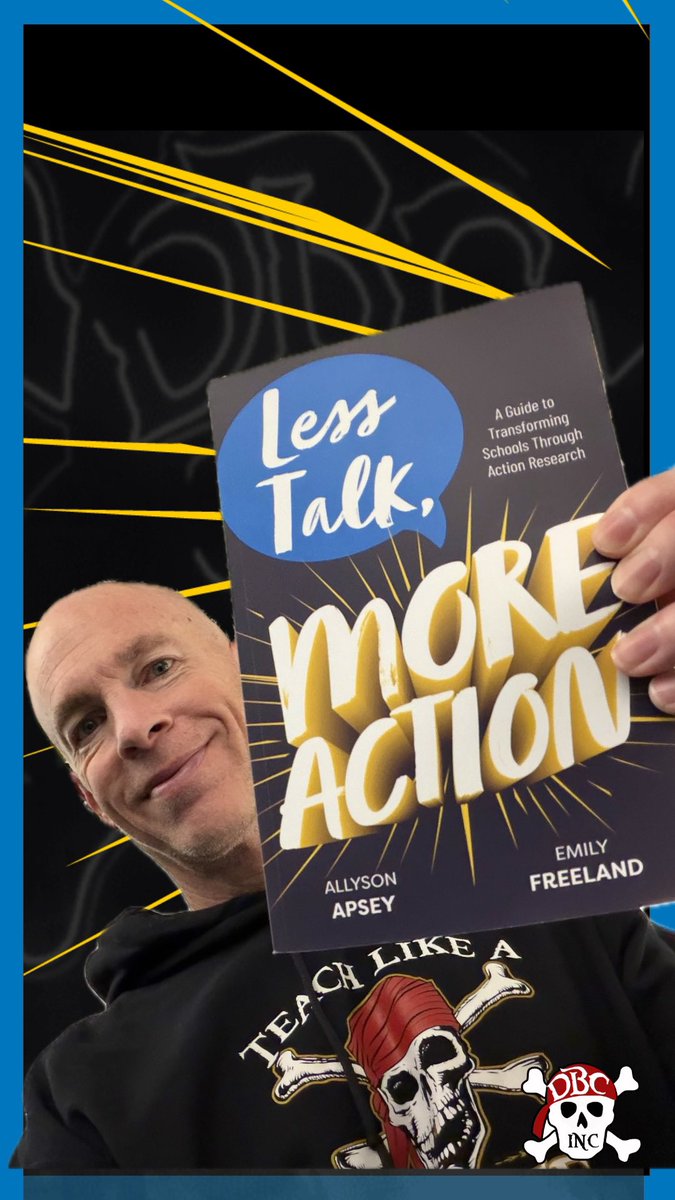burgessdave's tweet image. Hello to all in #VAESPchat tonight!! So excited that @AllysonApsey is here leading the discussion! It is an honor to publish #LessTalkMoreAction and so many of her amazing books!! #dbcincbooks #gratitude 

amazon.com/dp/1968898042?…