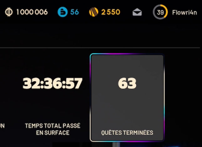 LVL 39 / 100% quêtes / 1 milion $ / Réserve max 
Le jeu c’est un 10 a part les serveurs moyen 
La solo est incroyable 
0 cheater croisé 
Et tout ça en live sur twitch.tv/flowri4n