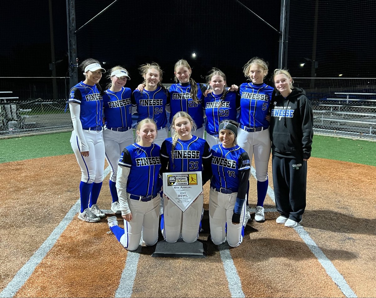 4th Annual BSWL College Showcase 2025 2nd Place Finesse 16U.