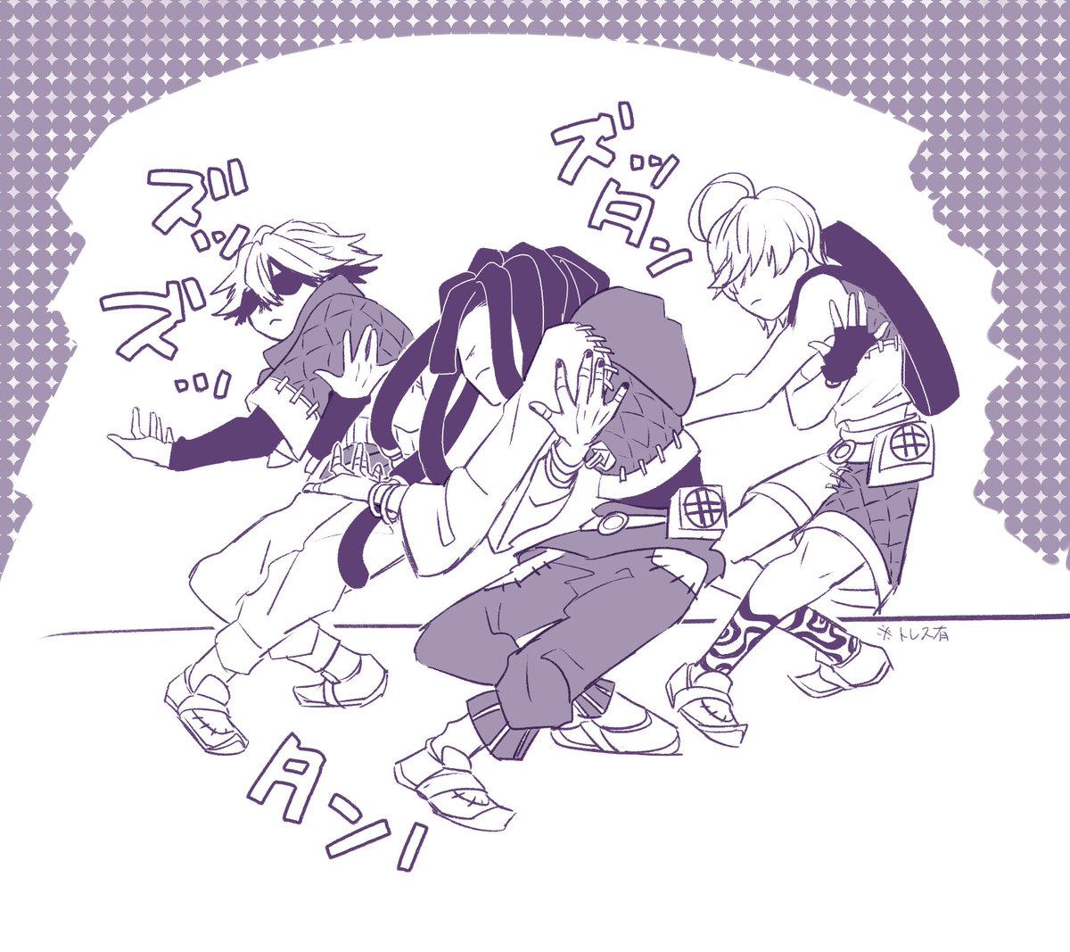 ｷﾞｬﾝｸﾞﾀﾞﾝｽならぬ荒らしダンス