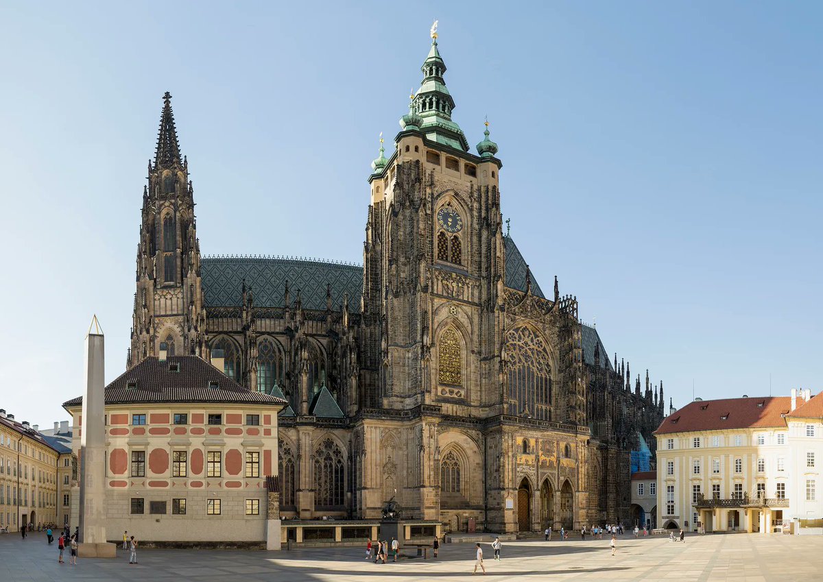 Catedral de San Vito, Praga, 1344
arquitectura gótica