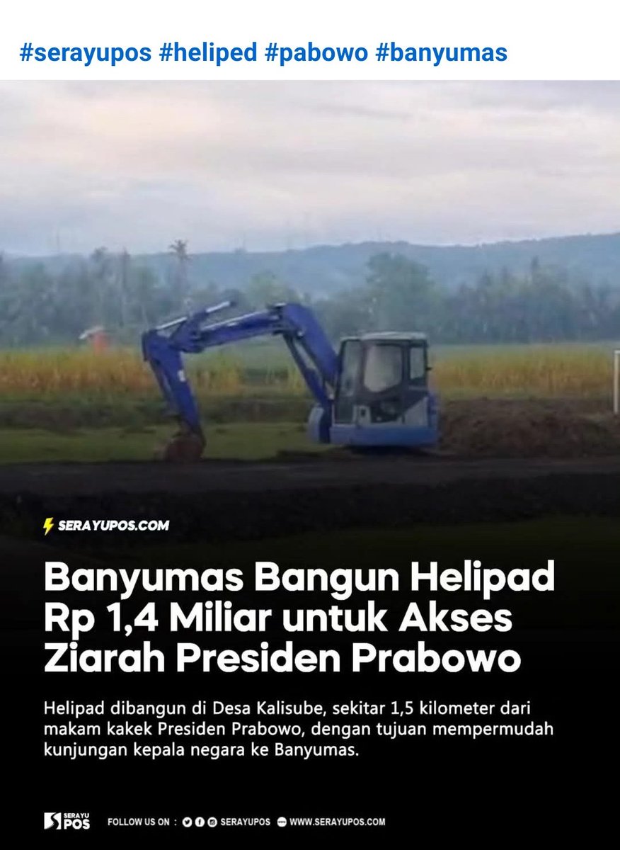 Sitoneizer's tweet image. Jangan buru-buru menuduh, proyek di Kabupaten Banyumas ada memang karena ada berbagai program, seperti ICP,, CPI , 50 daerah prioritas pembangunan dan sebagainya, bukan kepentingan pribadi.