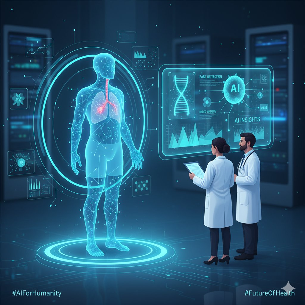EtherXInnovsLtd's tweet image. Re-imagining Cancer Detection with AI

AI is transforming how we detect, diagnose &amp;amp; even predict cancer faster, more accurately &amp;amp; earlier than ever before.

#AI #CancerDetection #HealthTech #Oncology #FutureOfHealth