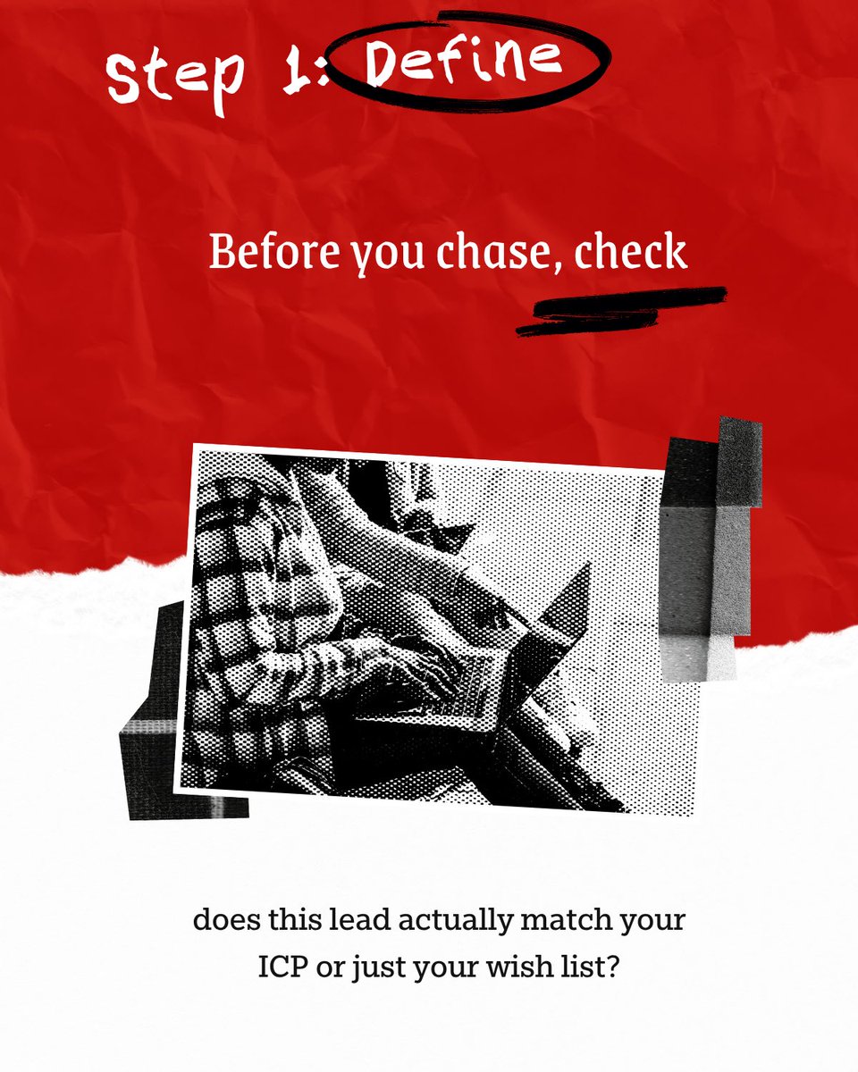 fourdots86's tweet image. We stopped chasing every lead.
Now we chase results.
Our 3-step BANT system—Define, Disqualify, Deep Dive—helps us turn chaos into qualified conversions.
Try it and see how much better your pipeline feels.
#LeadQualification #B2BLeads #SalesProcess #DemandGeneration