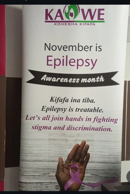 This month, we stand with  people living with epilepsy. 
Rasing awareness,replacing myths with facts and equipping everyone with knowledge that can save a life.
Let's build a world where epilepsy is understood not feared.💜
#epilepsyawarenessmonth #kifafainatiba #november