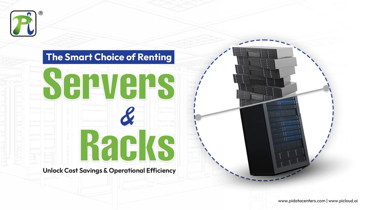 Pi_DATACENTERS's tweet image. Are you seeking a flexible, cost-effective way to scale your IT infrastructure?
Pi offers top-notch Rent-a-Rack and Rent-a-Server solutions that cater to your specific needs:
Visit our pricing page and rent now! pidatacenters.com/rent-a-server-…

#DataCenter #ITInfrastructure #RentARack
