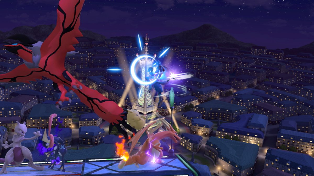 hanasaki_ixi's tweet image. 「今のミアレシティもいいんだけど…あの頃のミアレシティがまた見たいんだ…できれば高解像度で」
スマブラ「まかせろ」
#NintendoSwitch #スマブラSP #SmashBrosSP