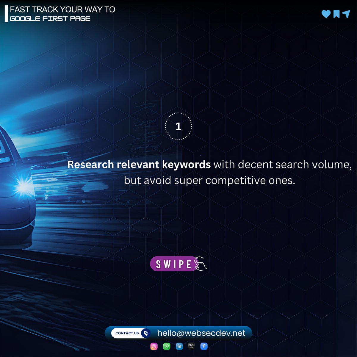 websecdev's tweet image. There’s no magic shortcut to SEO success.
It’s a marathon built on strategy, not speed.
At WebSecDev, we focus on sustainable SEO that delivers long-term visibility and real business growth.
🌐websecdev.net |📷hello@websecdev.net
#seo #ai #WebTraffic #SEOStrategy #ROI