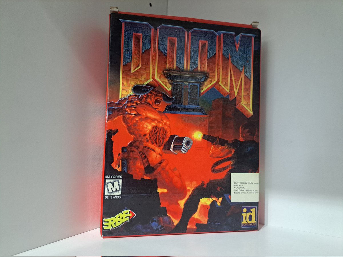 droibado's tweet image. #Doom II: Hell On Earth
1995
#IdSoftware, Gt interactive 

Después de regresar a la Tierra, el marine descubre que también ha sido invadida por demonios.
En comparación con su predecesor, presenta niveles más grandes, nuevos enemigos, una nueva arma Super Shotgun.