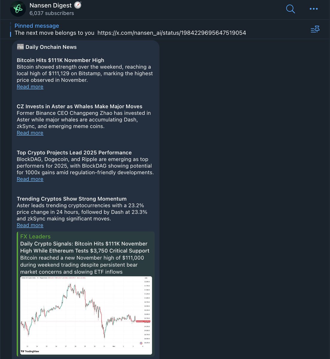 nansen_ai's tweet photo. Markets move quickly, and Nansen Digest is here to help you stay up to date.

Onchain news and flows, delivered to your inbox daily.

🔗 https://t.co/juLtpC0iFB https://t.co/kHvAJbZTxx