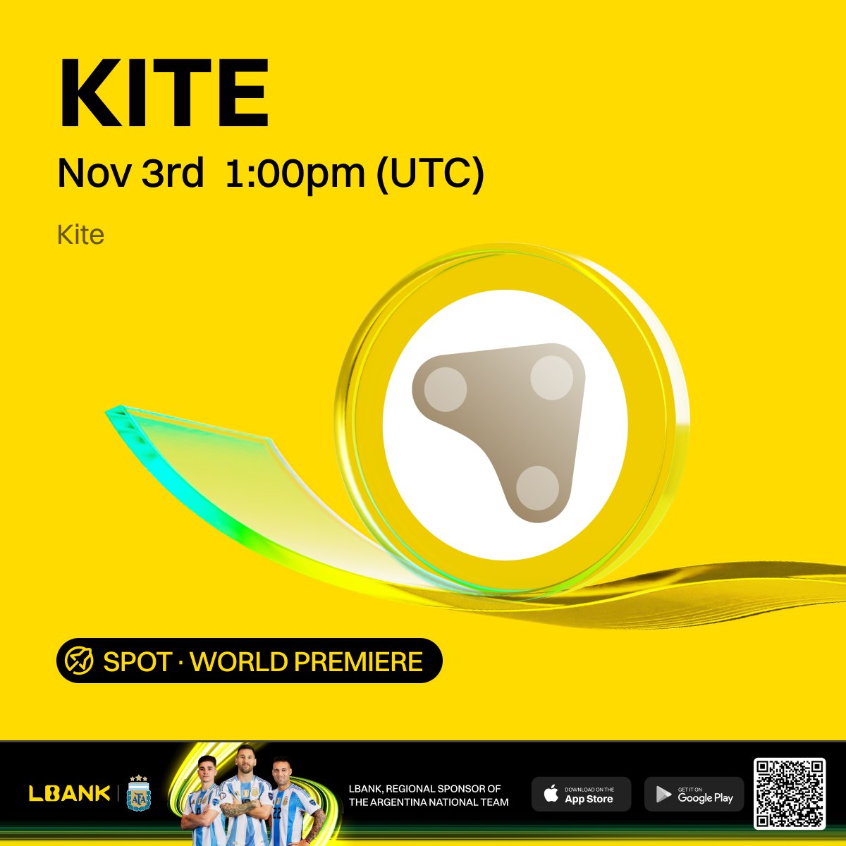 🔥 World Premiere #listing

🌠 $KITE (Kite) will be listed on LBank！<a href="/GoKiteAI/">KITE AI</a>

Kite is building the first AI payment blockchain, a foundational infrastructure that enables autonomous AI agents to operate with verifiable identity, programmable governance, and native access to