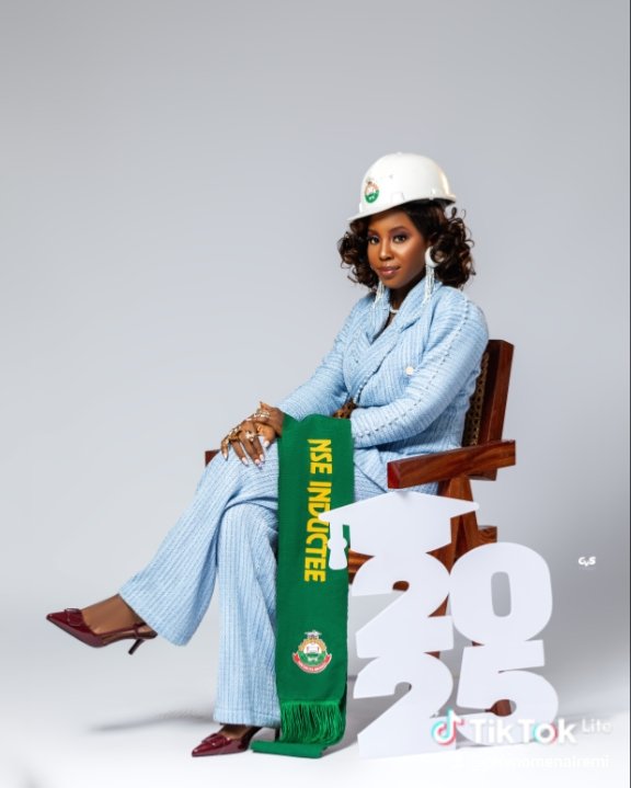 AdeyemiRemilek7's tweet image. October 30th, marked two of the most meaningful milestones in my journey 
 My Induction into the Nigerian Society of Engineers (NSE)
 and my Graduation as a Civil Engineer.#NSE #CivilEngineering #Graduation #EngineeringJourney #WomenInSTEM #Gratitude #NewBeginnings #ProudEngineer