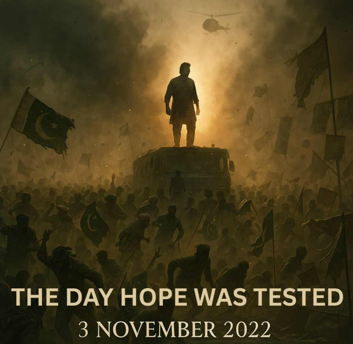 Multansultan786's tweet image. Children who once played cricket in streets now play “Khan’s March.” The narrative of resilience has entered folklore. #ImranKhanAttack #ImranKhanZindabad #StandWithIK