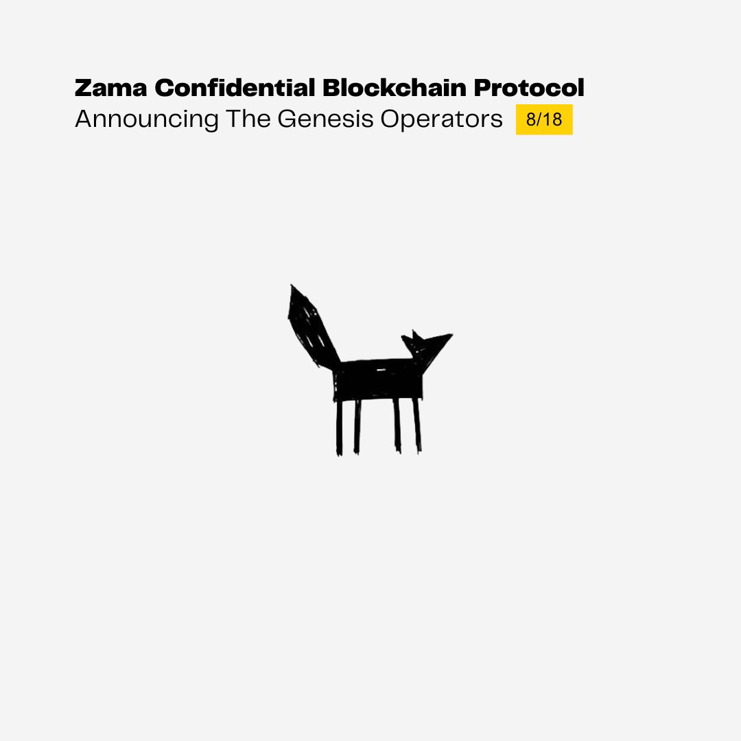 Zama has just announced their 8th generation operator <a href="/StakeCapital/">Stake Capital Group</a>!

To make its FHE key private and remain verifiable, the <a href="/zama/">Zama</a> Protocol invites Stake Capital Group, one of the first in the blockchain, DeFi, and AI.

Read more: docs.zama.ai/protocol/zama-…

Next operator unveils