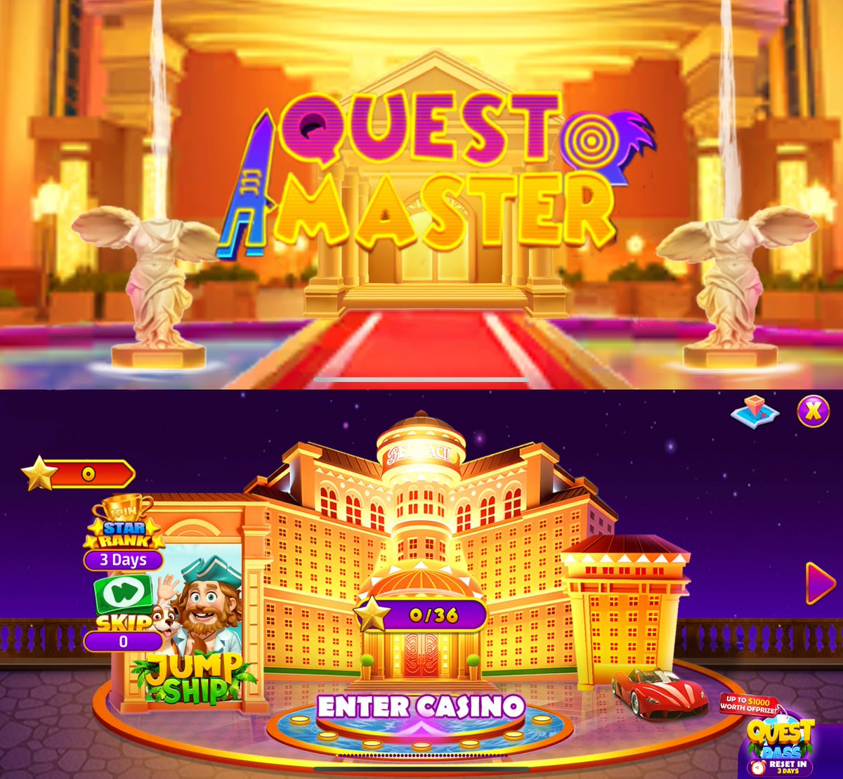 SpinMaster94862's tweet image. 🧙‍♂️ 𝙌𝙪𝙚𝙨𝙩 𝙈𝙖𝙨𝙩𝙚𝙧 🔥
Your adventure continues—complete quests, earn epic rewards, and climb to the top!💎

📅 Reset in 2 days!
Don’t let your progress go to waste—keep pushing before the timer runs out ⏰

📸 How far have you made it?
Drop a screenshot!

#SpinMaster