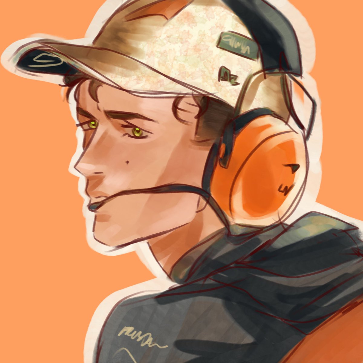 MCLH4TER's tweet photo. lando norris anime sketch https://t.co/LpIC3oIUHG