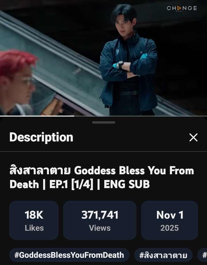 SunshineHoopers's tweet image. #สิงสาลาตาย EP1 YOUTUBE VIEWS ACCUMULATED 

Part 1/4 : 371k
youtu.be/g1VkIhcQlLU?si…

Part 2/4 : 213k
youtu.be/8KkVMquvXsE?si…

Part 3/4 : 198k
youtu.be/Muhf2Bv0KBc?si…

Part 4/4:  198k
youtu.be/HJ-AmZyL7rY?si…

TOTAL
Views: 986,421 
Likes: #39k

#สิงสาลาตายFirstEP…