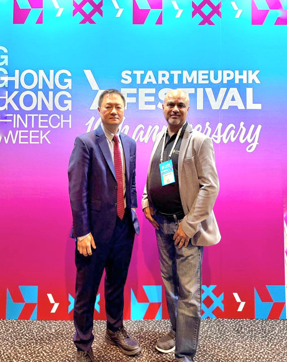 ComTechOfficial's tweet image. Meet ComTech Gold at Hong Kong FinTech Week 2025 🇭🇰
📅 3rd – 7th November 2025 | Hong Kong Convention &amp;amp; Exhibition Centre

A great week of innovation and collaboration as Mr. Jignesh Ved, Founder &amp;amp; CEO of ComTech Gold, and Mr. Lim Say Cheong, Independent Director, ComTech Gold,…