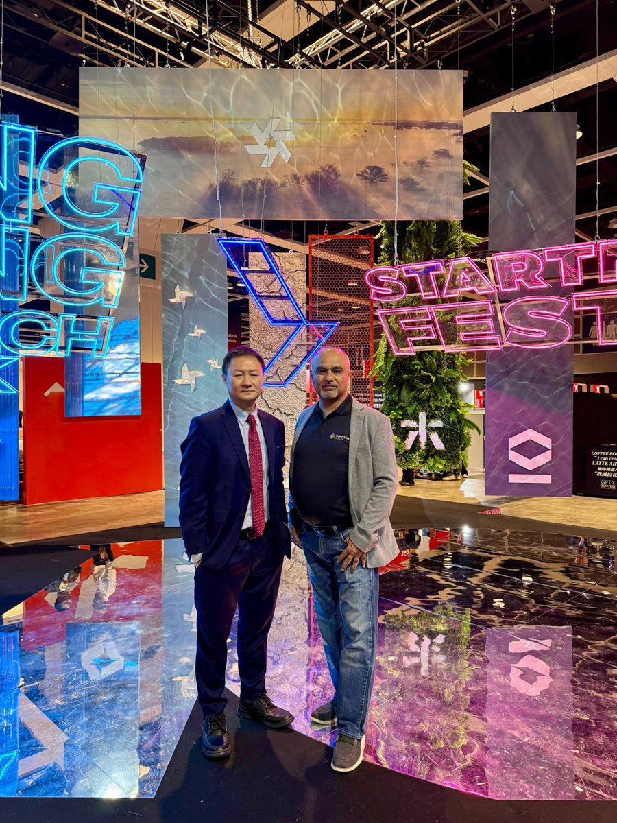 ComTechOfficial's tweet image. Meet ComTech Gold at Hong Kong FinTech Week 2025 🇭🇰
📅 3rd – 7th November 2025 | Hong Kong Convention &amp;amp; Exhibition Centre

A great week of innovation and collaboration as Mr. Jignesh Ved, Founder &amp;amp; CEO of ComTech Gold, and Mr. Lim Say Cheong, Independent Director, ComTech Gold,…