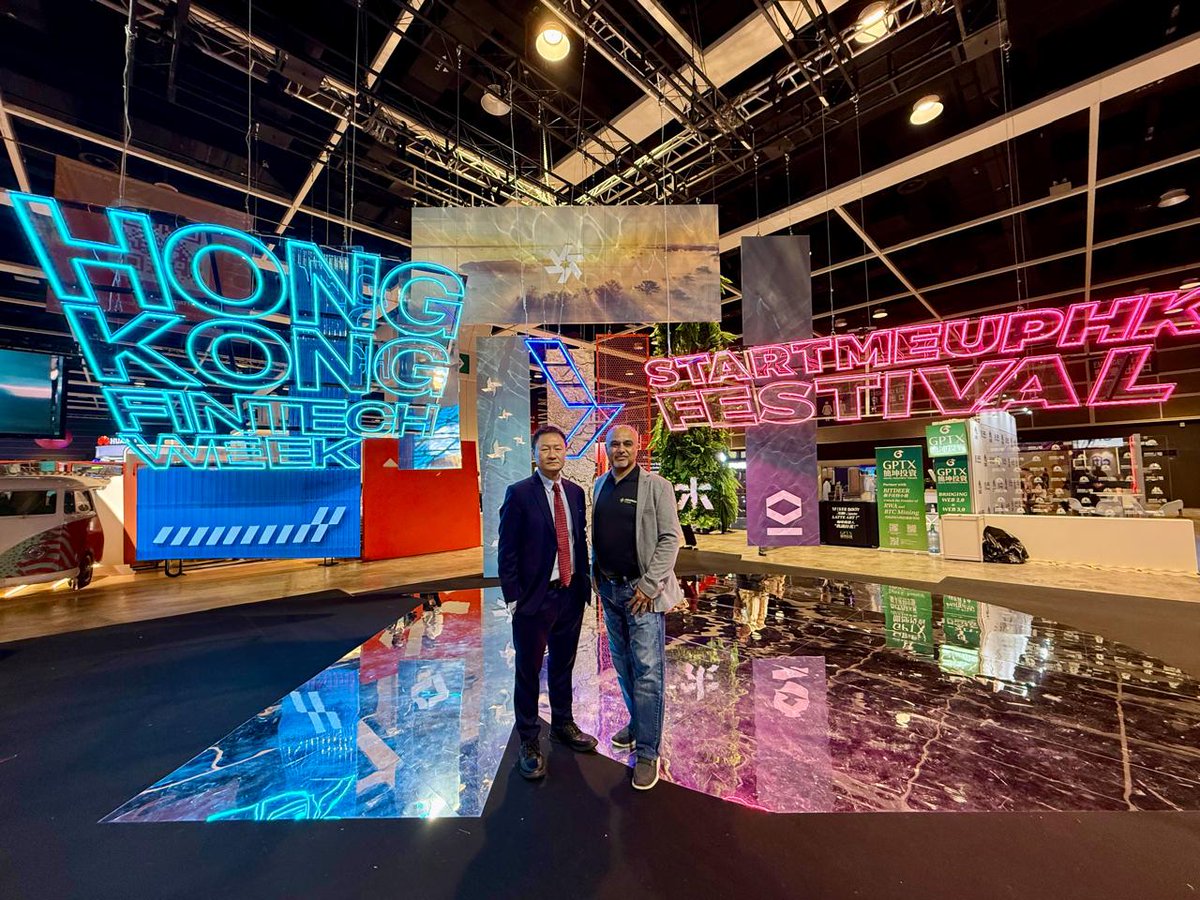 ComTechOfficial's tweet image. Meet ComTech Gold at Hong Kong FinTech Week 2025 🇭🇰
📅 3rd – 7th November 2025 | Hong Kong Convention &amp;amp; Exhibition Centre

A great week of innovation and collaboration as Mr. Jignesh Ved, Founder &amp;amp; CEO of ComTech Gold, and Mr. Lim Say Cheong, Independent Director, ComTech Gold,…