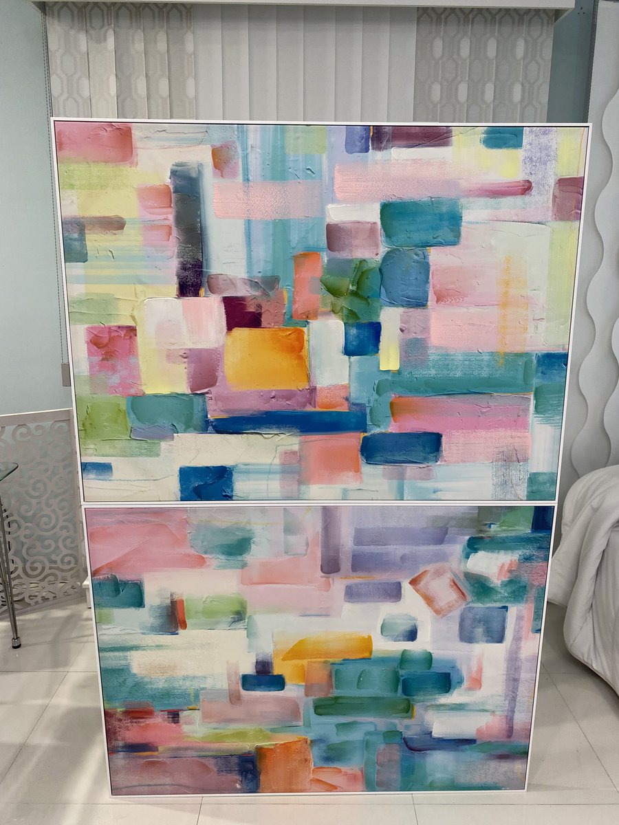 virginiaesber's tweet image. 🆕 ¡La vida con color es más divertida! Me han encantado los lienzos abstractos que nos acaban de llegar. Diferentes tonalidades de color para decorar las paredes con calidez y alegria #120x90cm 119€ . #Arte #Cuadros #decoracióndeinteriores💕 #Lunes #BuenaSemana🎨