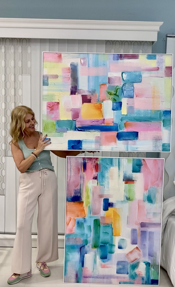 virginiaesber's tweet image. 🆕 ¡La vida con color es más divertida! Me han encantado los lienzos abstractos que nos acaban de llegar. Diferentes tonalidades de color para decorar las paredes con calidez y alegria #120x90cm 119€ . #Arte #Cuadros #decoracióndeinteriores💕 #Lunes #BuenaSemana🎨