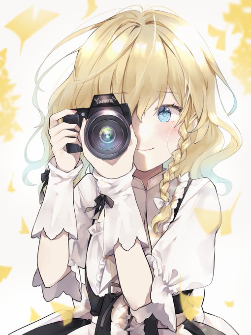 ファインダー越し。
#今日の魔理沙 