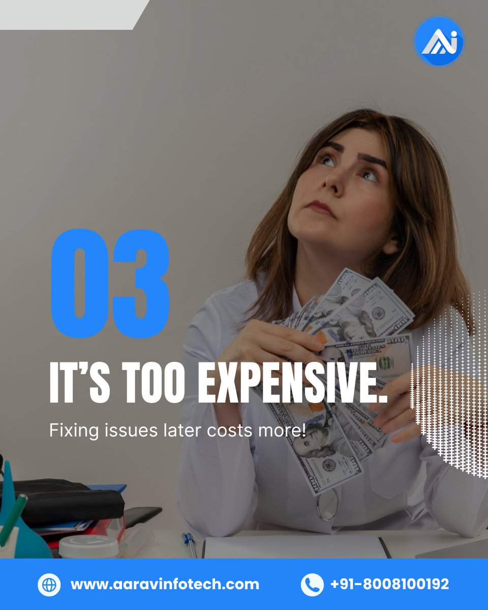 aaravinfotech's tweet image. A slow website isn’t just bad UX - it’s lost revenue. 
Let’s bust the 3 biggest myths about website maintenance:

1️⃣ It’s a one-time task
2️⃣ Only big brands need it
3️⃣ It’s too costlyTruth: Maintenance = Speed, Security &amp;amp; Success. 

#WebsiteMaintenance #SEO #WebPerformance