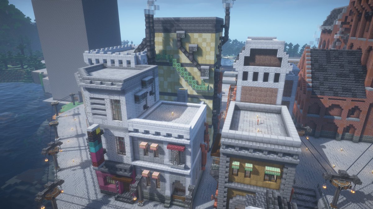 RA1NF0XTEA's tweet image. #minecraft #createMOD
配管と煙突の主張をマシマシにしとけば割とスチームパンクな雰囲気になってく気がする