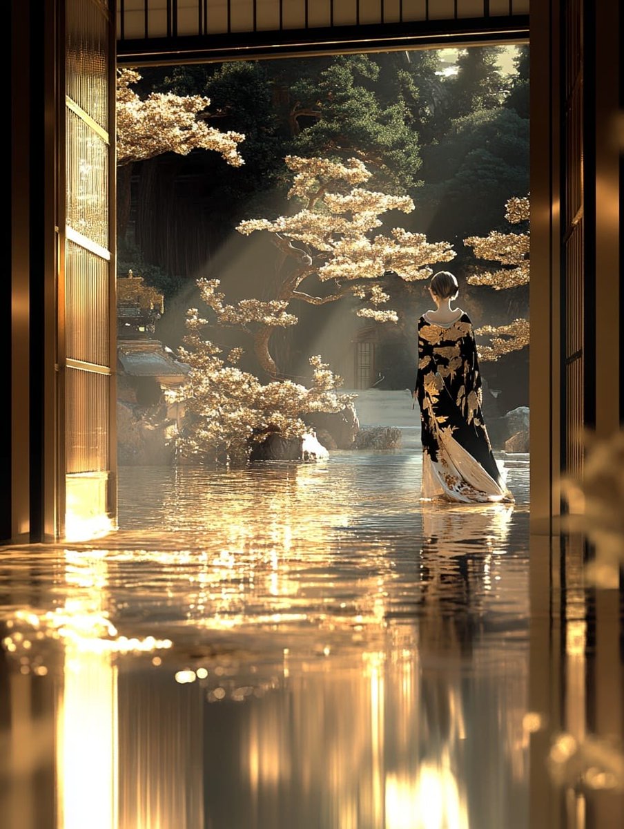 禅のきらめき 🌟 Zen Glimmers
#AIアート #Midjourney