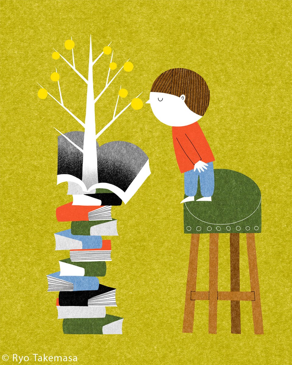 The Tree of Books (2011)
Art Print: inprnt.com/gallery/ryotak…