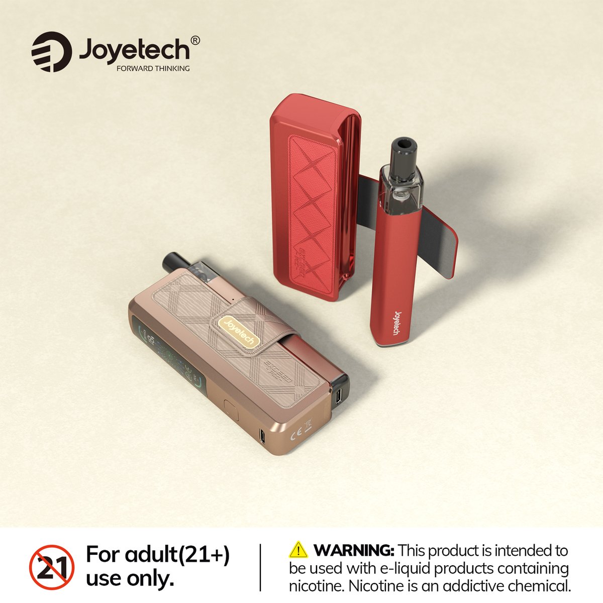 JoyetechClub's tweet image. The EXCEED PCC gives you two ways to enjoy!
Use the device alone for a light and portable experience, or pair it with the Case for more powerful performance, extended battery life, and smarter features. 💨⚡

Warning: 21+ only.

#EXCEEDPCC #refillable #portable #joyetech