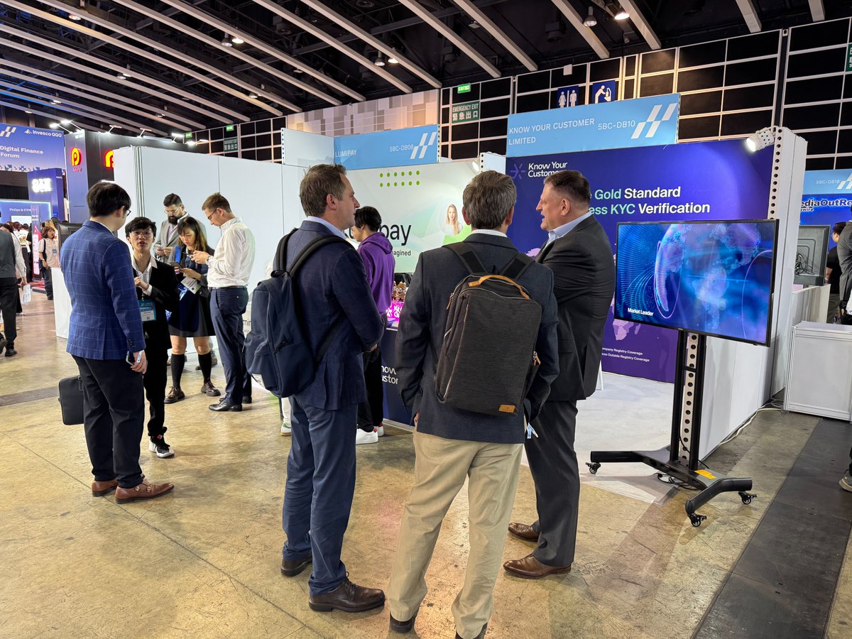 Live from the buzzing <a href="/HongKongFinTech/">HongKongFinTech</a> Week 2025. Drop by the KYC Booth: 5BC - DB10 and have a chat with our team on all things compliance &amp; stand a chance to win a limited edition KYCL #labubu doll.