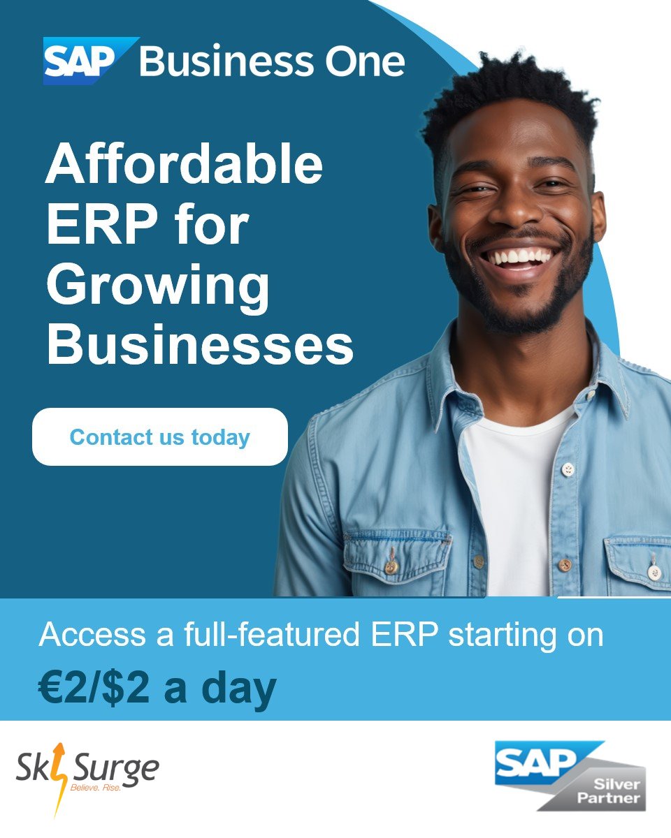 SkySurge24's tweet image. SAP Business One: Affordable Solutions 
Starting on €2/$2 a day, access a full-featured ERP solution designed to scale with your small business. 

Smart ERP doesn’t have to break the bank.  

#SkySurge #SAPBusinessOne #SAPPartner #ERPforSMEs #DigitalTransformation #SMEGrowth