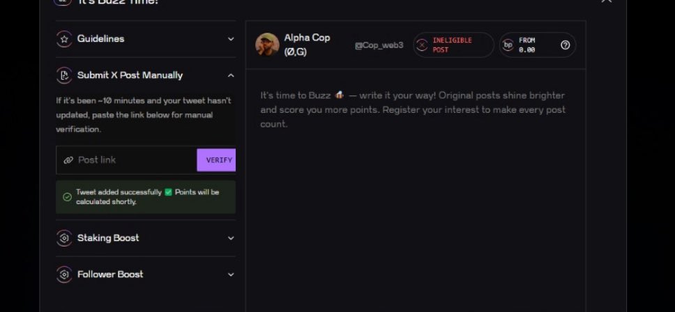 Cop_web3's tweet image. 5 hrs left on the #ekoxofficial campaign on @ChainGPT_Pad. 
Do this immediately not to miss out! ⚠️ ⏰ 

1. Check that your tweet points have been updated on the @Chain_GPT dashboard! 

2. Head to “Submit X post Manually” and add links of your tweets that are yet to be recorded.…