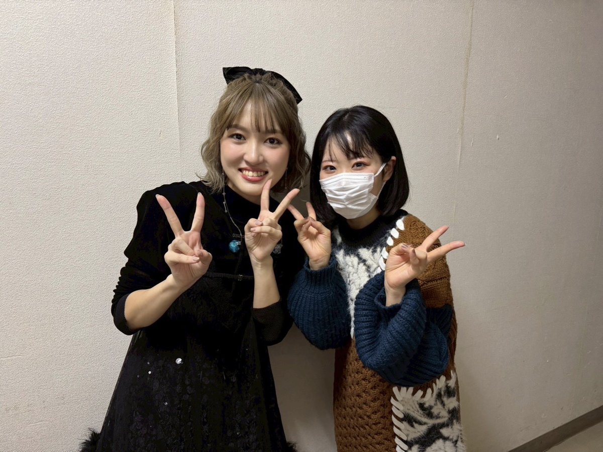東山さん、来てくださってありがとうございました💚💜 本当にいつも