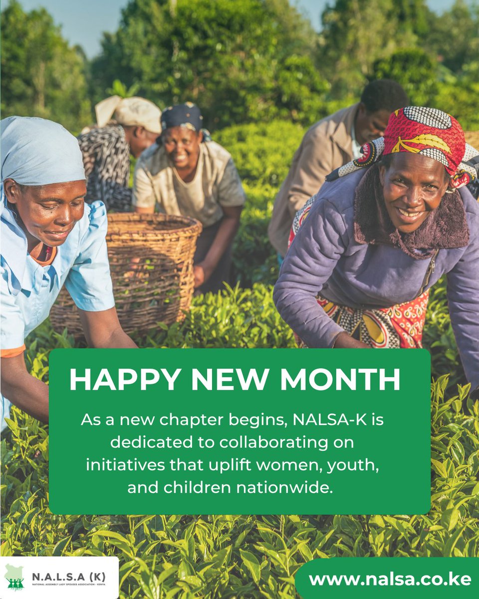 As the new month begins, we encourage all citizens to prioritize women and champion initiatives that drive tangible, sustainable community development. NALSA Kenya remains steadfastly committed to empowering women, youth, and children across Kenya. #happynewmonth