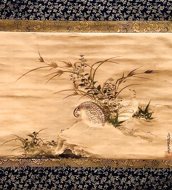 ★Yume★様ご参考　江戸幕末の古伊万里✧　六寸　可愛らしい鳥と山水画 ☆Yume☆様ご参考 江戸幕末の古伊万里✧ 六寸 可愛らしい鳥