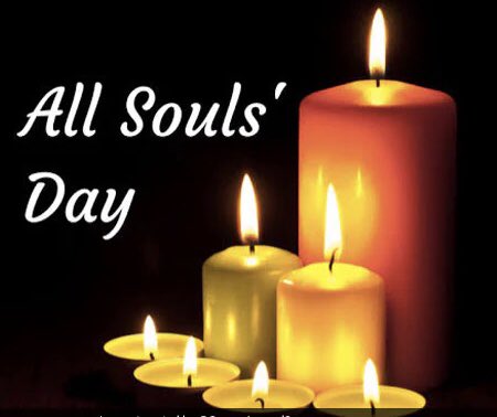 All Souls Day. Benedictus Antiphon: ‘I am the resurrection and the life: he who believes in me, though he die, yet shall he live….’ We pray for all the Faithful Departed and for peace as we remember the victims of the UK train tragedy and the Caribbean Hurricane victims.