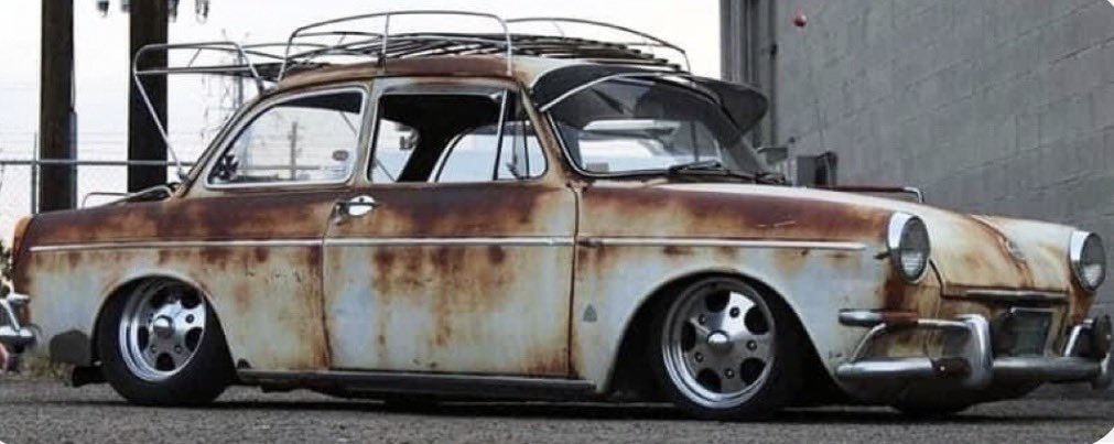 Volkswagen4ever's tweet image. #vw #volkswagen #notchback #patina