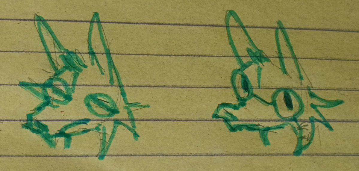 Farsight. thought of drawing glasses like from old school cartoon/anime shows