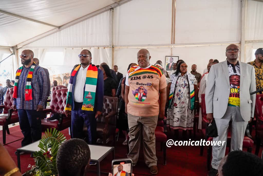 MishMugadza's tweet image. The Presidential Empowerment Fund Event 🇿🇼
Held in line with His Excellency President Dr. E.D. Mnangagwa’s vision of creating an empowered generation, as we journey together towards the realization of Vision 2030 — “An Empowered and Prosperous Upper-Middle Income Economy